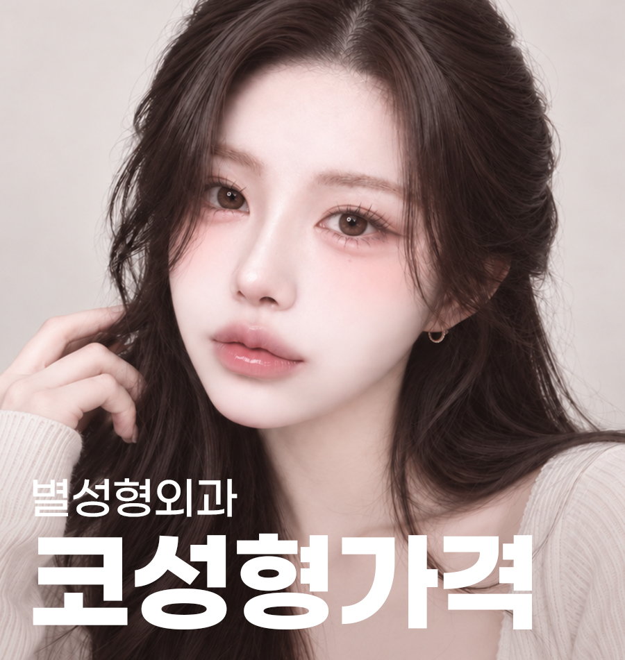 수술 범위와 재료별 구성을 설명하는 코성형가격 상담 장면